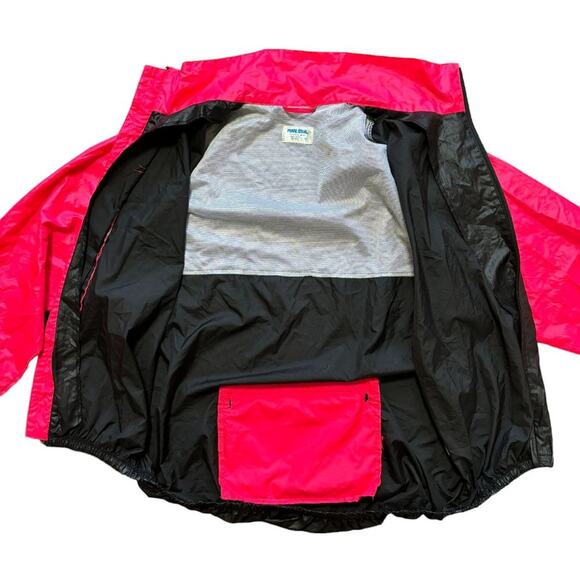 VTG PEARL IZUMI Lightweight Cycling Packable Windbreaker Jacket Colorblock SZ XL - Picture 7 of 13
